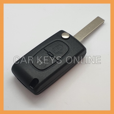 Aftermarket 2 Button Remote Key for PSA (6490C7 / 6490S2 / 6490FS / 6490C8)