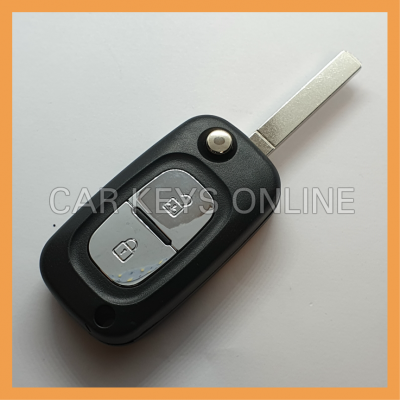 Aftermarket 2 Button Flip Remote for Renault Clio / Kangoo / Master / Modus / Twingo