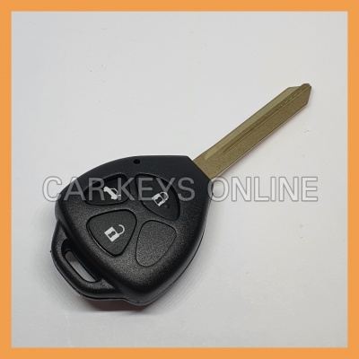 Aftermarket 3 Button Remote Key Case for Toyota - New Style (TOY47)