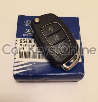 Genuine Hyundai i10 Remote Key (2013 - 2016) (95430-B4100)