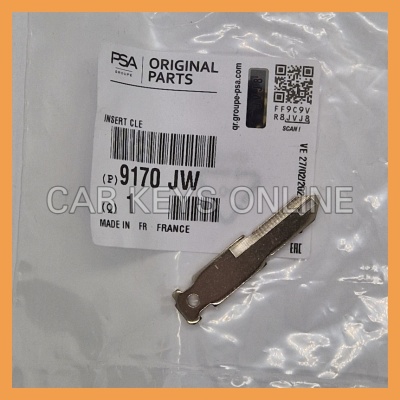 Genuine Remote Key Blade for Peugeot 106 / 206 / 306 / 405 (9170JW)