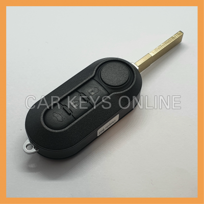Aftermarket 3 Button Remote Key Case for Fiat 500 / 500L