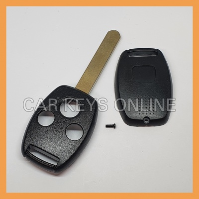 Aftermarket 3 Button Remote Key Case for Honda (HON66 - Without Chip Slot)