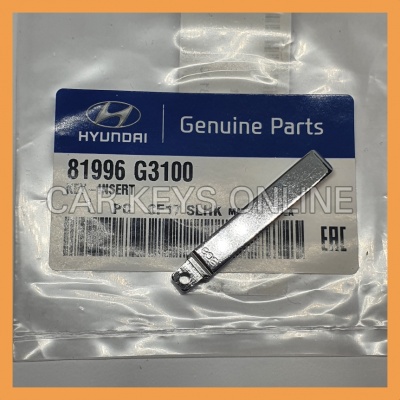 Genuine Hyundai Remote Key Blade (81996-G3100)