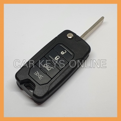 Aftermarket 4 Button Remote Key for Jeep Wrangler
