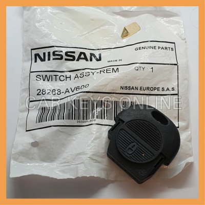 Genuine Nissan Round Remote (28268-AV600 )