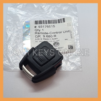 Genuine Vauxhall / Opel Astra G / Zafira A Remote Fob (93176615)