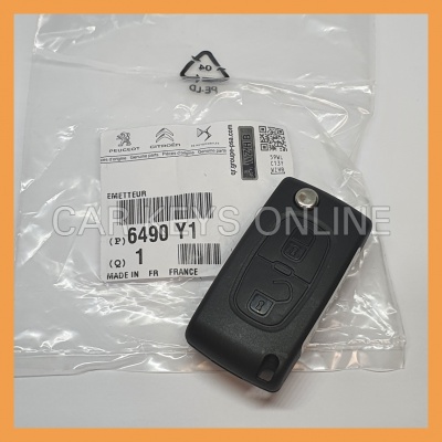 Genuine Peugeot Remote Key (6490 Y1)