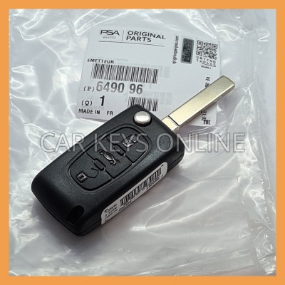 Genuine Peugeot 407 Remote Key (6490 96)