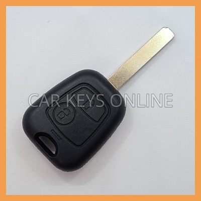 Aftermarket 2 Button Remote Key Case for Citroen / Peugeot / Toyota