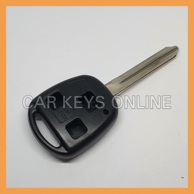 Aftermarket 3 Button Remote Key Case for Toyota - Old Style (TOY47)