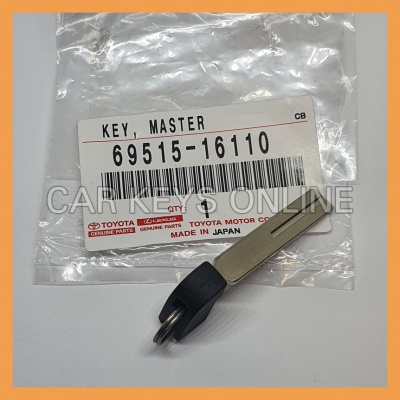 Genuine Toyota Emergency Key Blade (69515-16110)