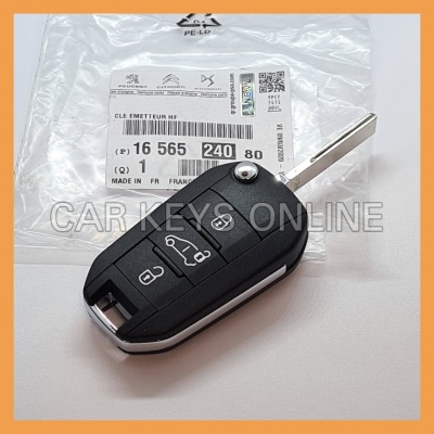 Genuine 3 Button Remote Key for Vauxhall Combo / Vivaro (16 565 240 80)