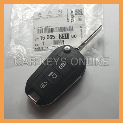 Genuine 3 Button Remote Key for Vauxhall Combo / Vivaro / Zafira Life (16 565 241 80)