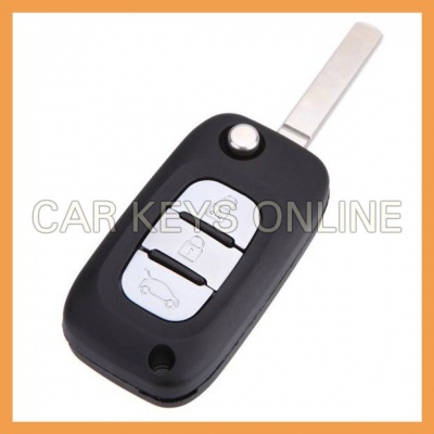 Aftermarket 3 Button Flip Remote for Renault Clio / Modus