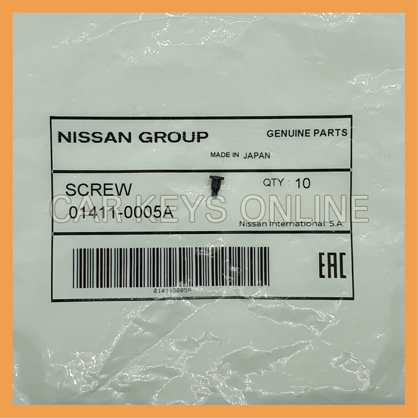 Genuine Nissan I-Key Screw (01411-0005A)