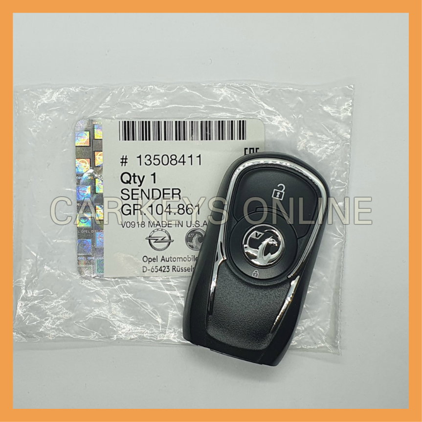 Genuine Vauxhall 2 Button Smart Remote for Insignia B (13508411)