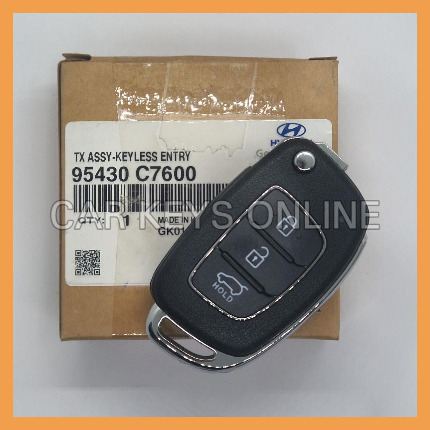 Genuine Hyundai i20 Remote Key 95430 C7600