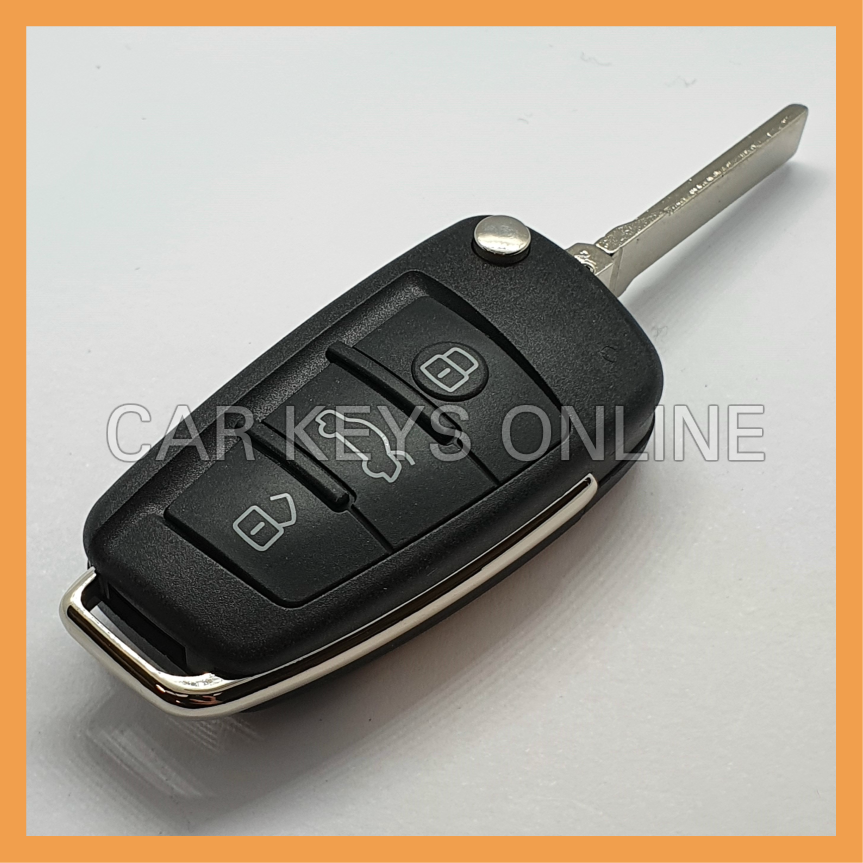 Remote control key audi