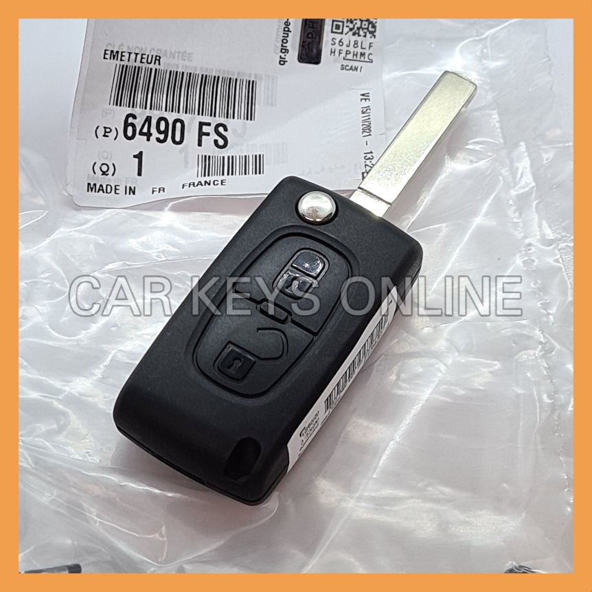 PCD-CIR47 - Télécommande Originale Citroën C3 (2010-2016) - Berlingo vitré  (2009-2017) |P/N 6490FS|NR* NI REPRIS NI ECHANGE