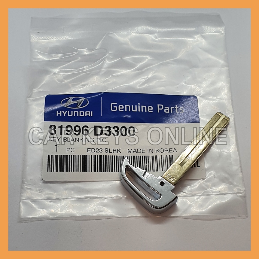 Genuine Hyundai Smart Remote Key Blade (81996-D3300)