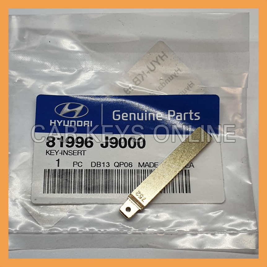 Genuine Hyundai Remote Key Blade (81996-J9000)