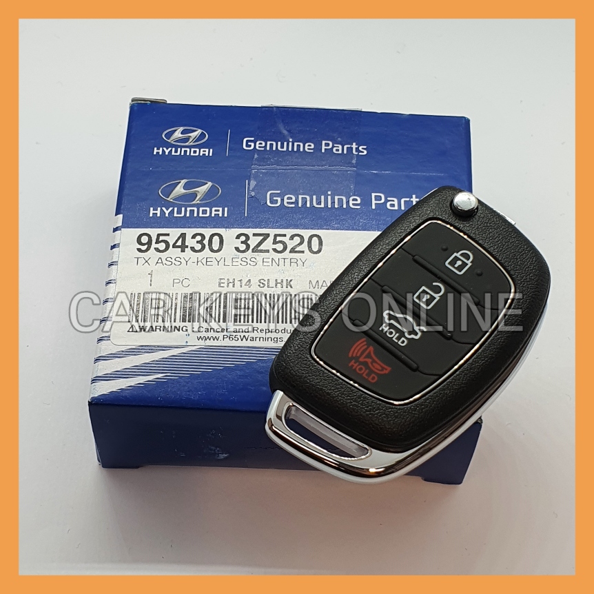 Genuine Hyundai i40 Remote Key (2011 - 2012) (95430-3Z521)
