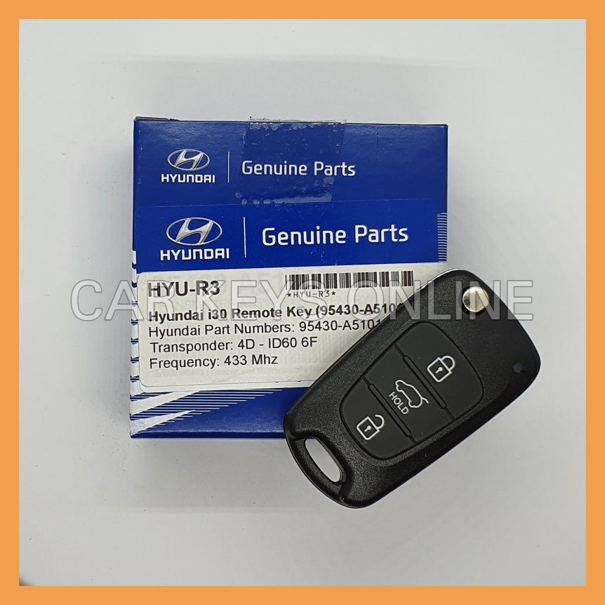 Genuine Hyundai i30 Remote Key (2012 - 2017) (95430-A5101)