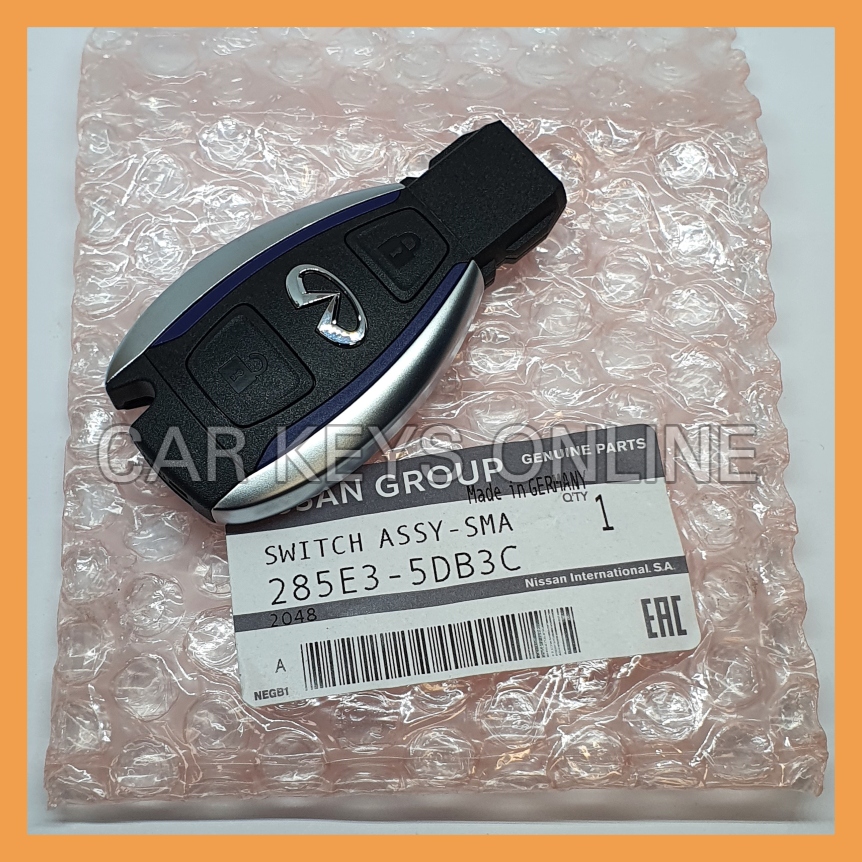 Genuine Infiniti Q30 / QX30 Smart Remote (285E3-5DB3A) - Keyless