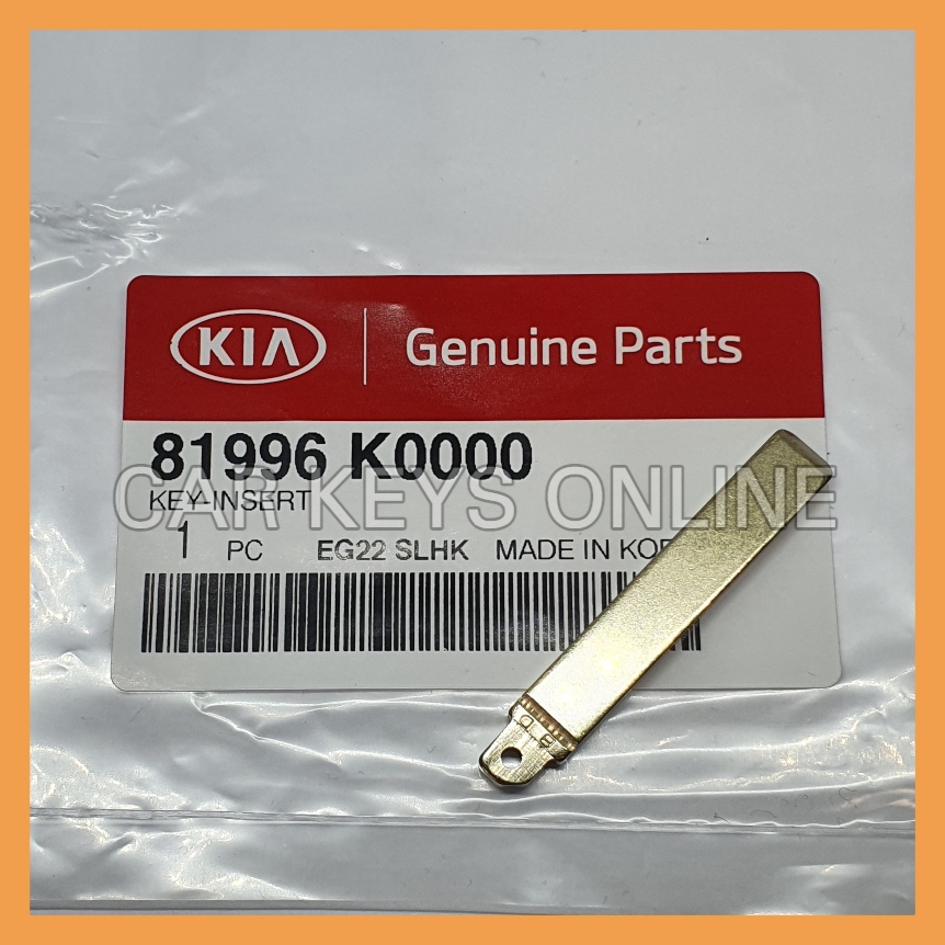 Genuine Kia Remote Key Blade (81996-K0000)