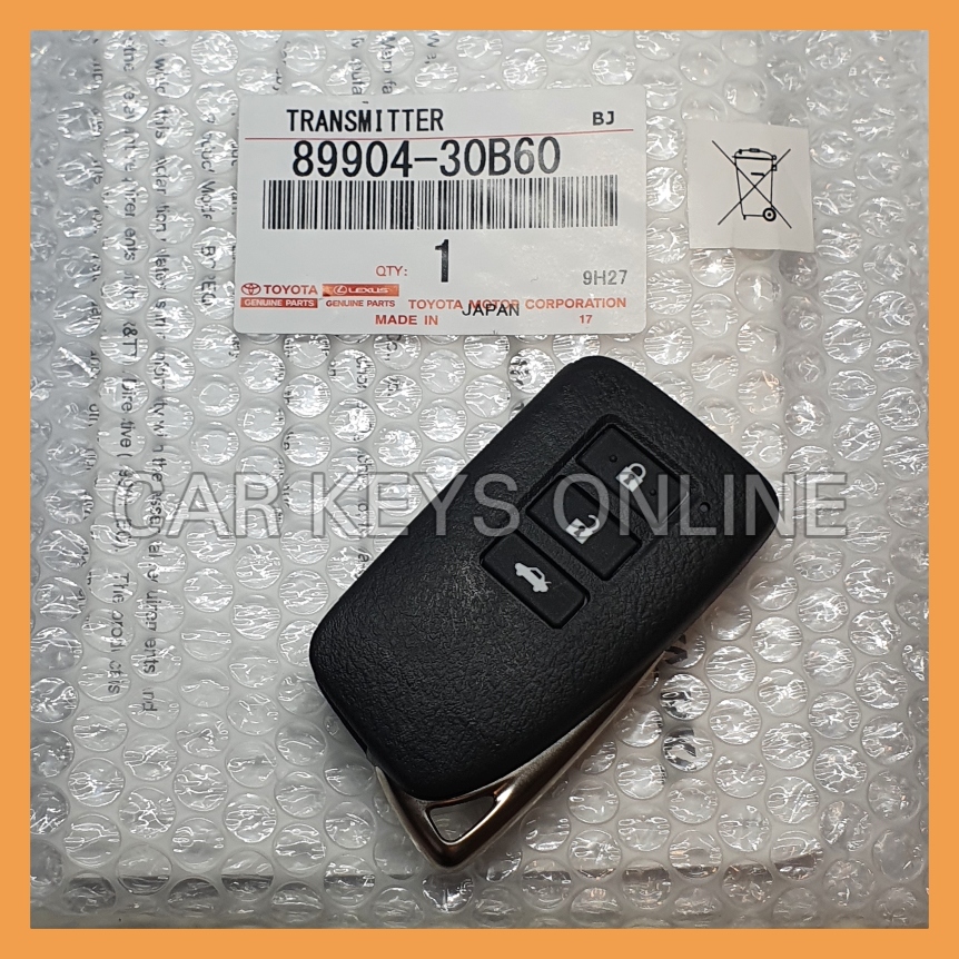Genuine Lexus ES / GS 3 Button Smart Remote (89904-30B60)