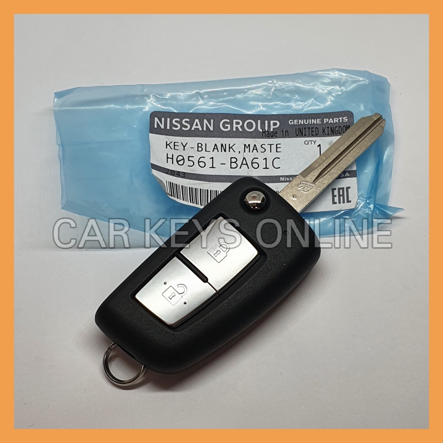 Genuine Nissan Juke (F15) Flip Remote Key (H0561-BA61C) 2018 +