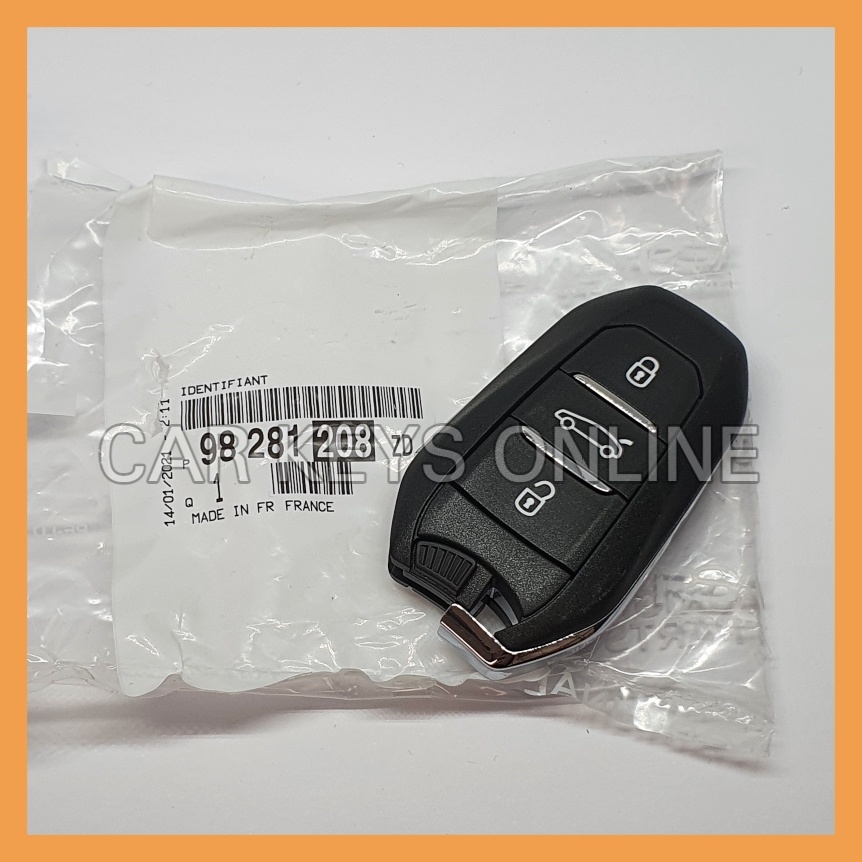 Genuine Peugeot 3008 Smart Remote (2019 + ) (98281208ZD)