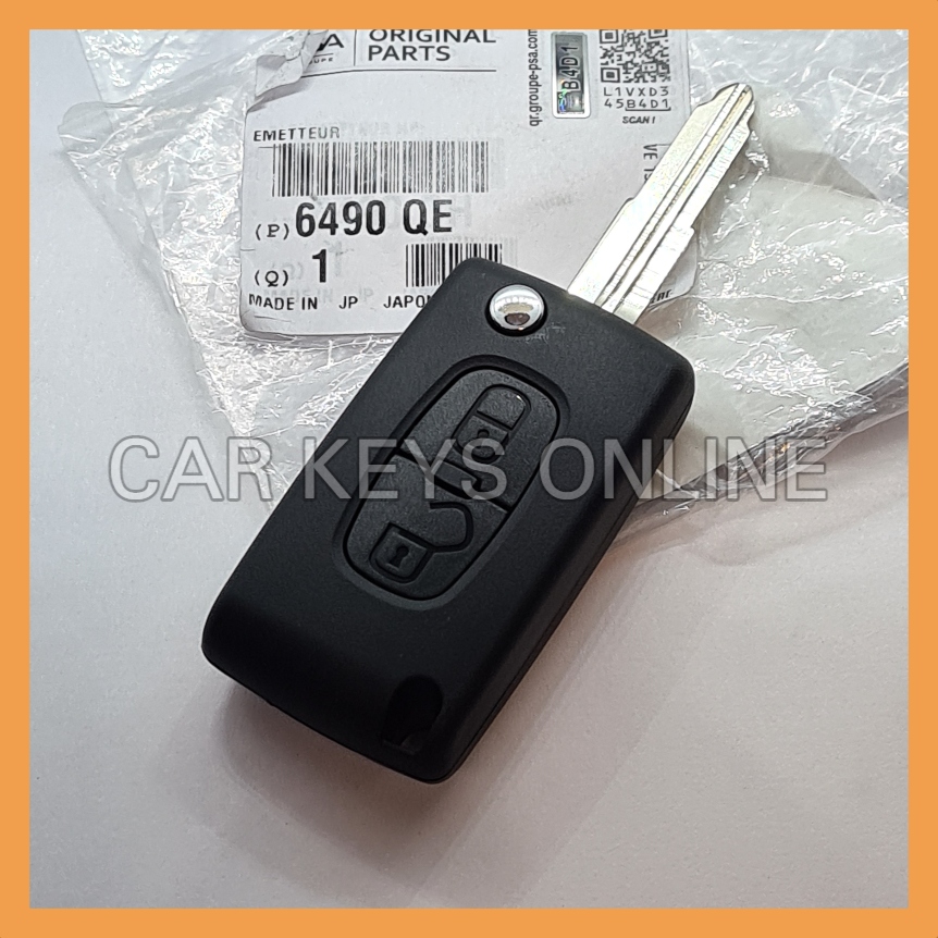 Genuine Remote Key for Peugeot Ion (6490QE)