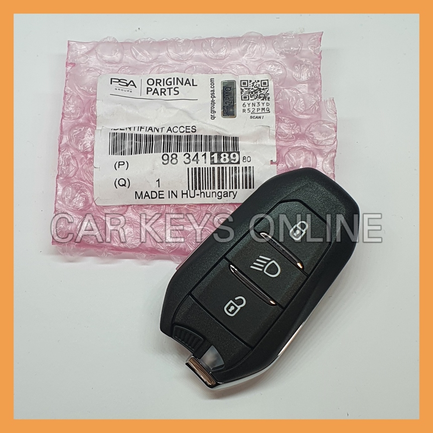 Genuine Peugeot Smart Remote (9834118980)