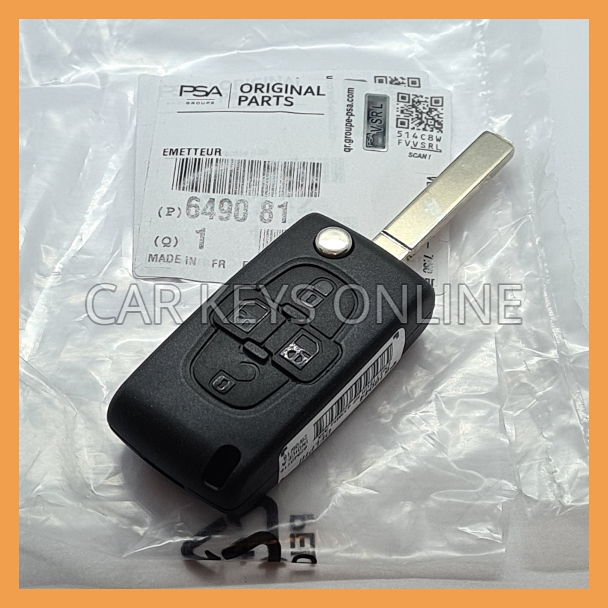 Genuine Peugeot 1007 Remote Key (649082)
