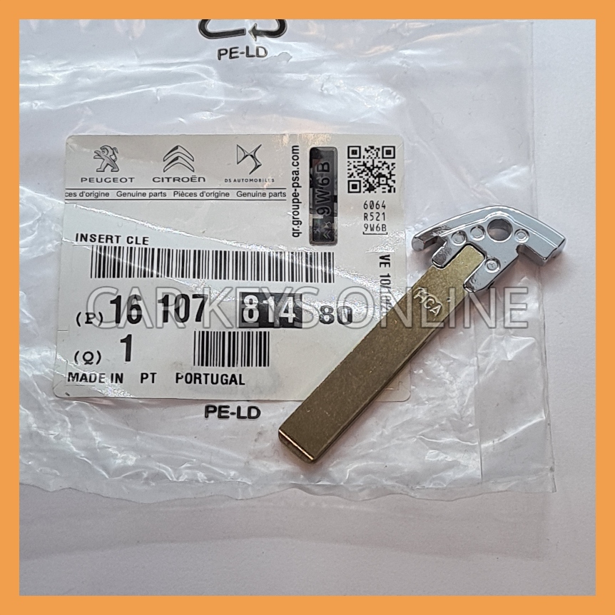 Genuine Smart Remote Key Blade for Peugeot 308 (Older Models) (1610781480)