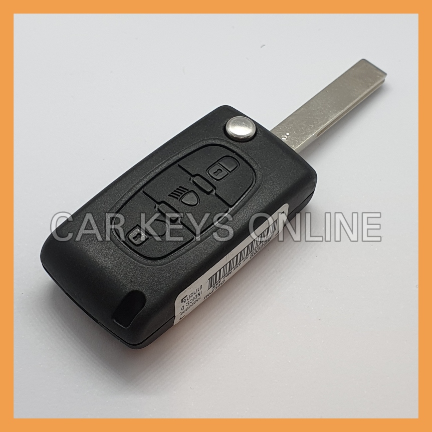 Aftermarket 3 Button Remote Key for PSA (649097)