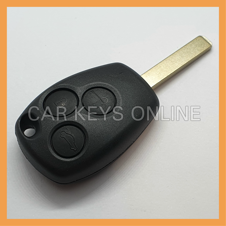 Aftermarket 3 Button Remote for Renault Clio / Kangoo / Master / Modus