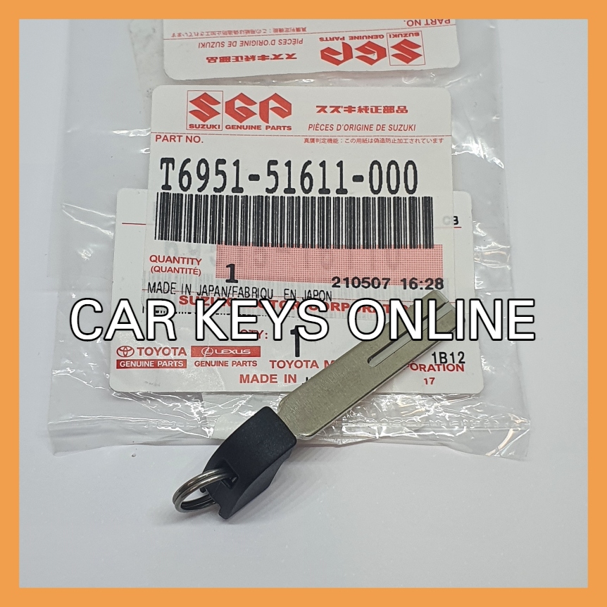 Genuine Suzuki Swace Smart Key Blade (T6951-51611)