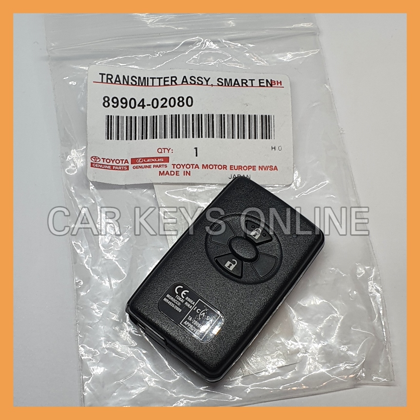 Genuine Toyota Auris Smart Remote (B90EA) (89904-02080)