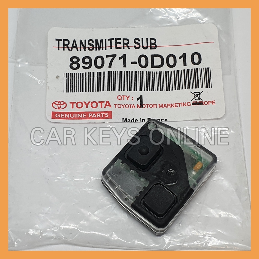 Genuine Toyota Remote Insert (89071-0D010)