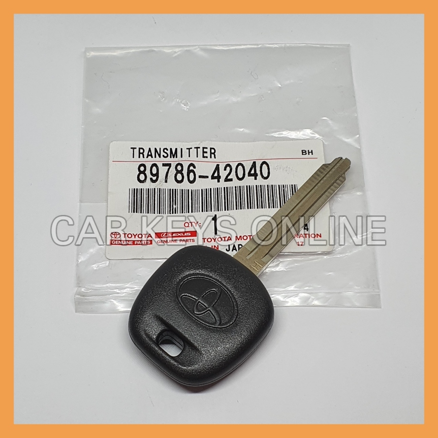 Genuine Toyota Transponder Key (89786-42040)
