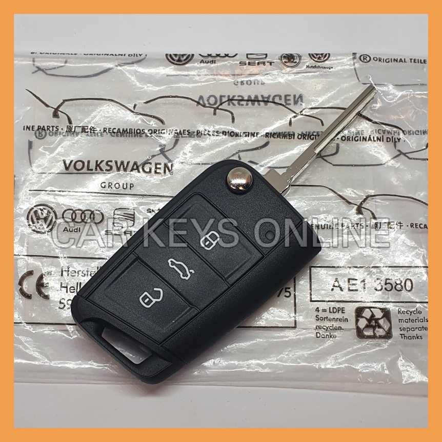 Genuine Remote Key for Volkswagen Polo (2G6 959 752 AH AIF)
