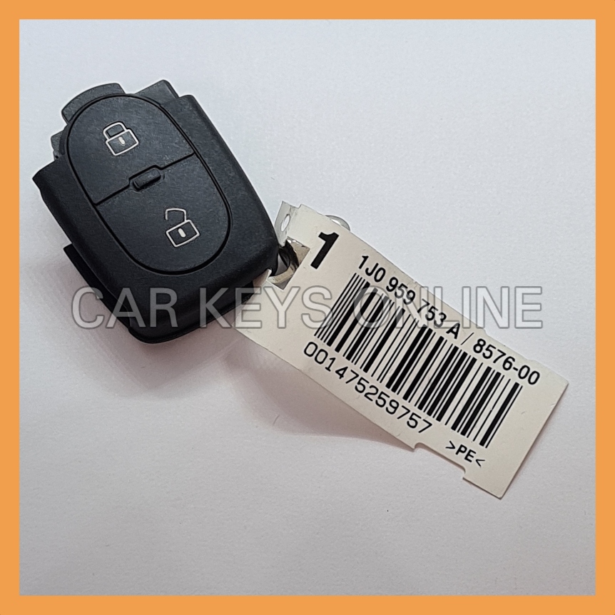 Genuine VW / Skoda 2 Button Remote (1J0 959 753 A)