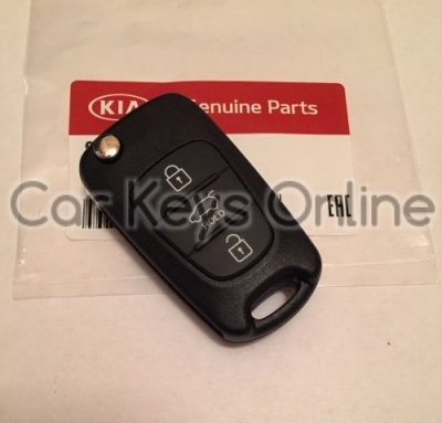 Genuine Kia Rio Flip Remote Key (2011 - 2014) (95430-1W052)