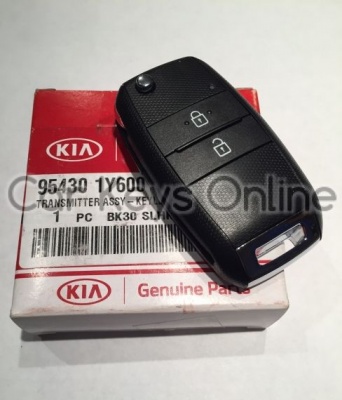 Genuine Kia Picanto Flip Remote Key (2013 +) (95430-1Y600)
